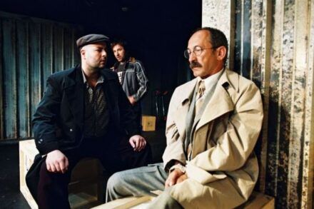 Na fotografiji: Jernej Šugman, Bojan Emeršič in Brane Grubar Foto: Peter Uhan