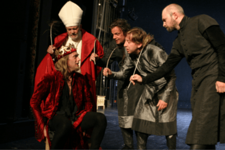 Na fotografiji: Janez Škof, Kristijan Muck, Valter Dragan, Gregor Baković in Boris Mihalj Foto: Tone Stojko
