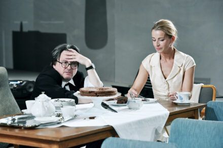 Anton Pavlovich Chekhov: Uncle Vanya / Branko Šturbej and Maša Derganc. Photo by Peter Uhan.
