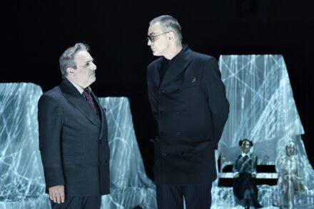 Bojan Emeršič in Igor Samobor. Photo by Peter Uhan.
