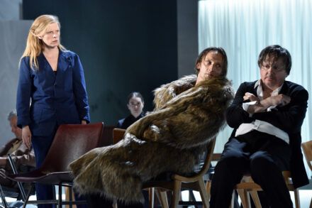 Valter Dragan, Maruša Majer, Petra Govc, Marko Mandić in Branko Šturbej Foto: Peter Uhan