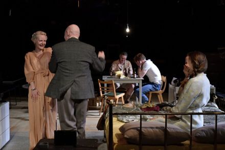 Polona Juh, Boris Mihalj, Gorazd Logar, Jure Henigman and Iva Babić. Photo by Peter Uhan.