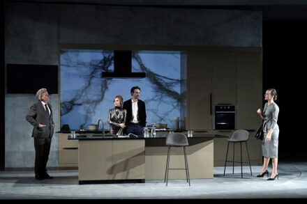 Valter Dragan, Ana Pavlin, Nejc Cijan Garlatti and Tina Vrbnjak. Photo by Peter Uhan.